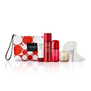 Shiseido Red and White Skincare Set
